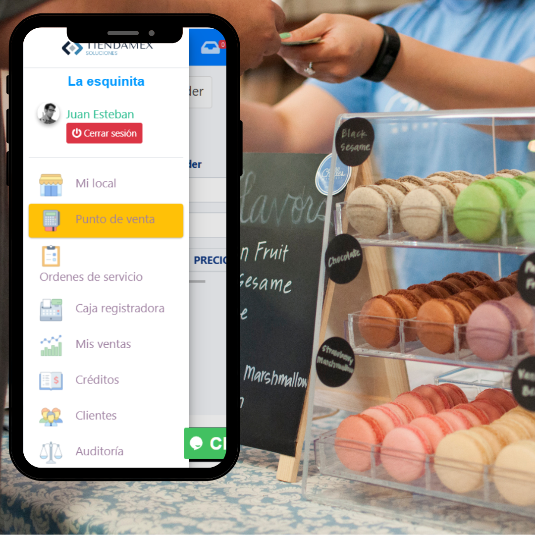 Gestión móvil del punto de venta